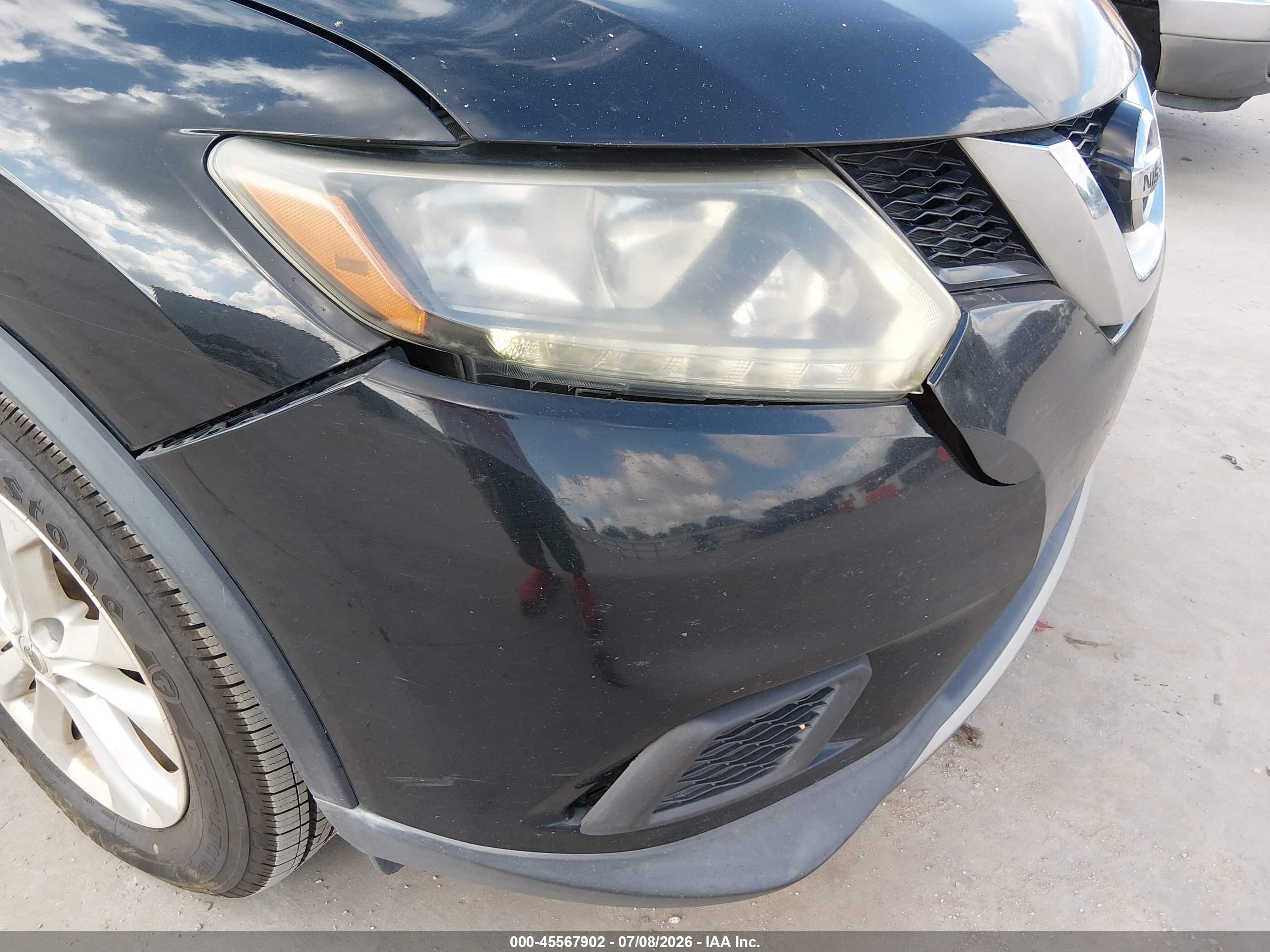 2014 Nissan Rogue S/sl/sv Black vin: 5N1AT2MTXEC791442