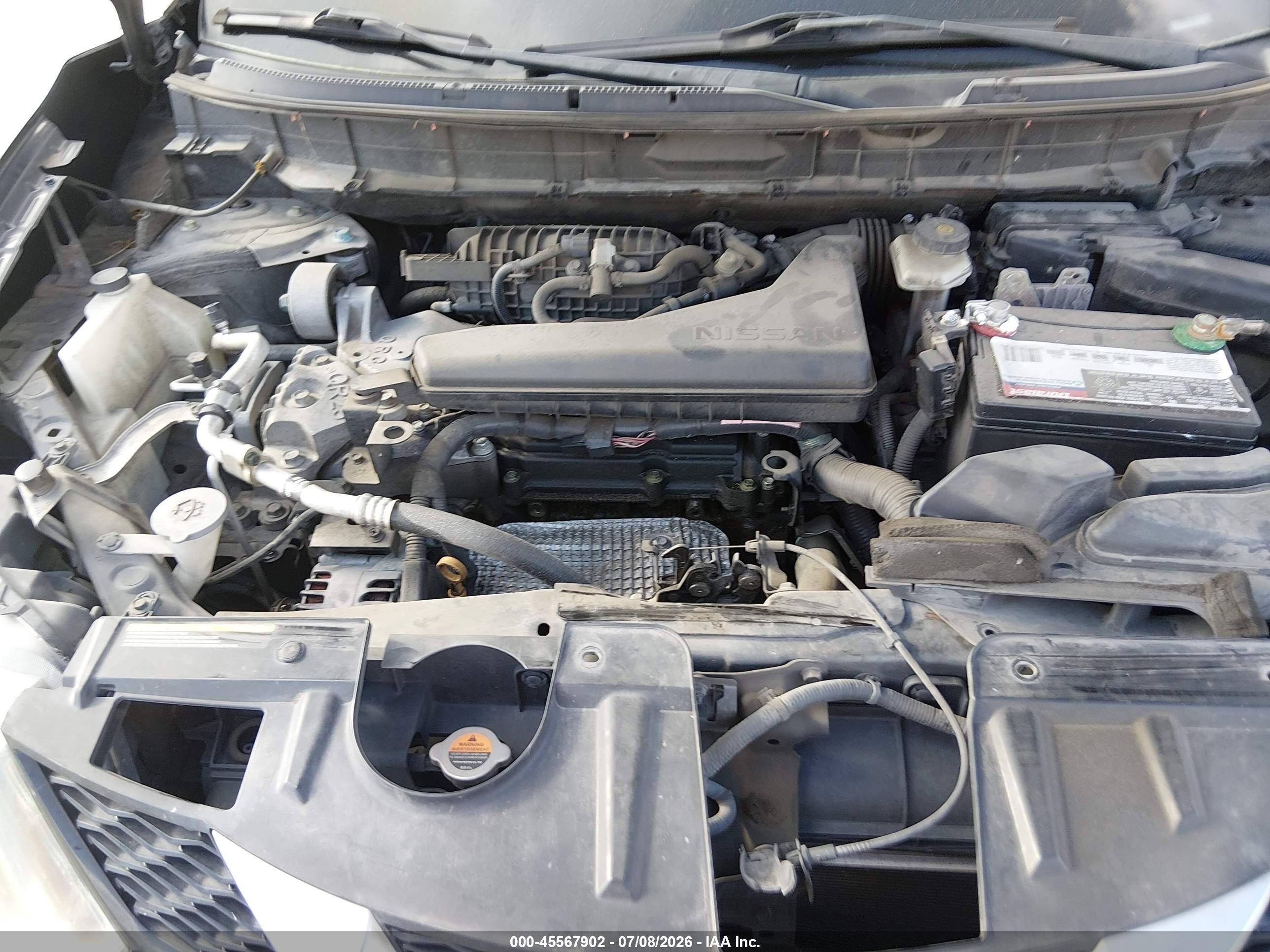 2014 Nissan Rogue S/sl/sv Black vin: 5N1AT2MTXEC791442