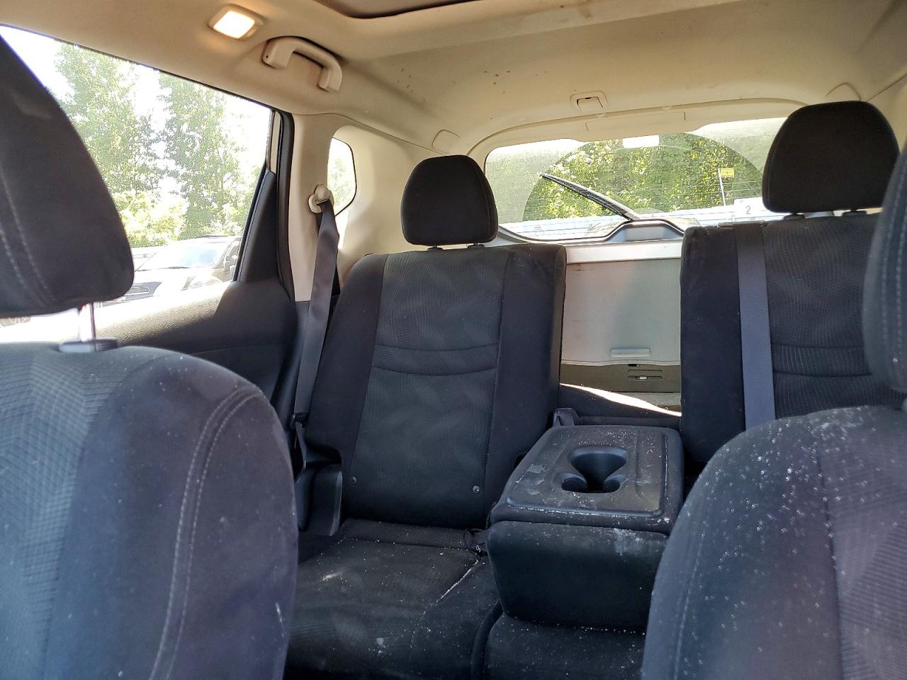 2014 Nissan Rogue S Синий vin: 5N1AT2MTXEC792185