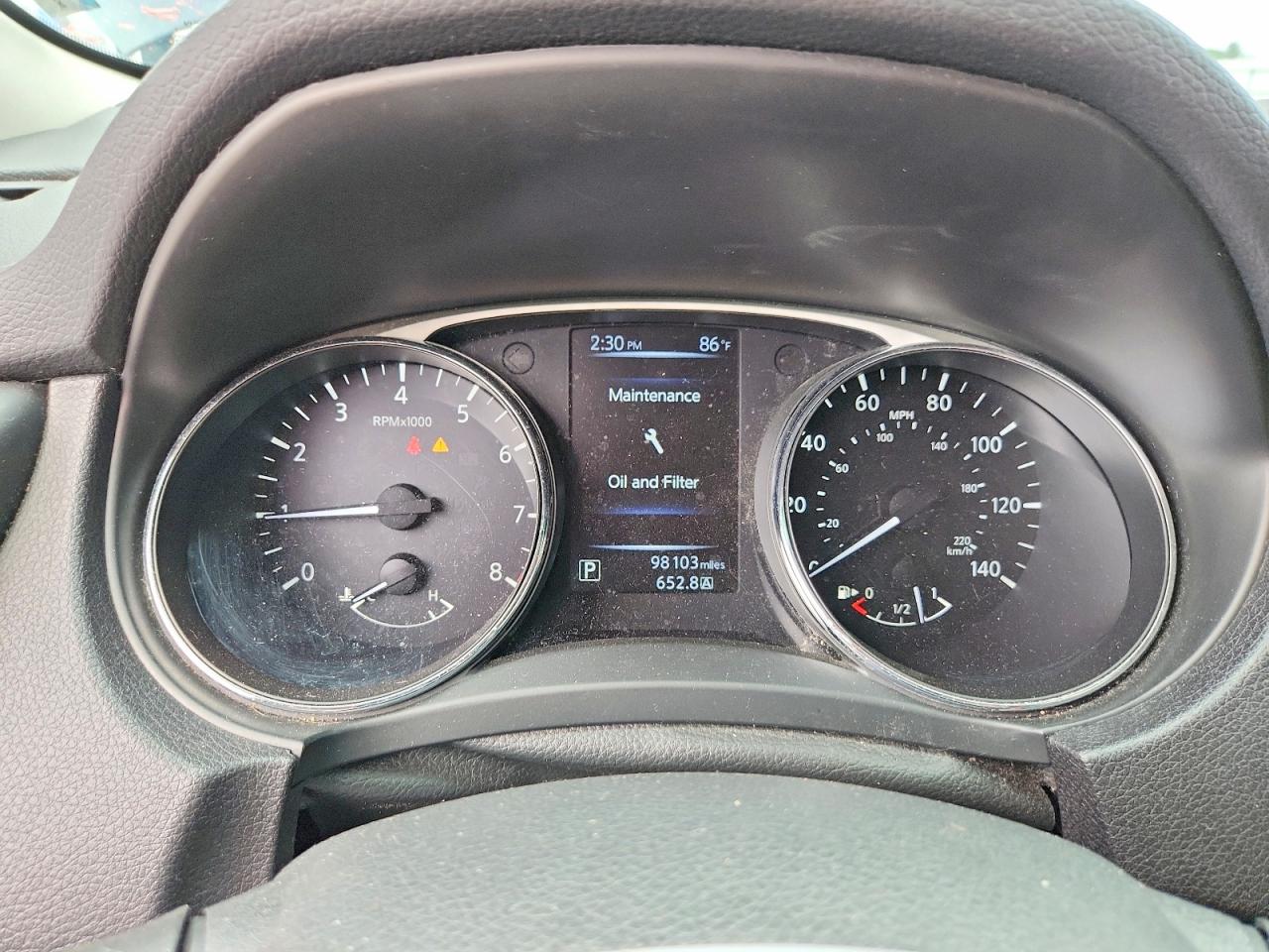 2014 Nissan Rogue S Blue vin: 5N1AT2MTXEC793983