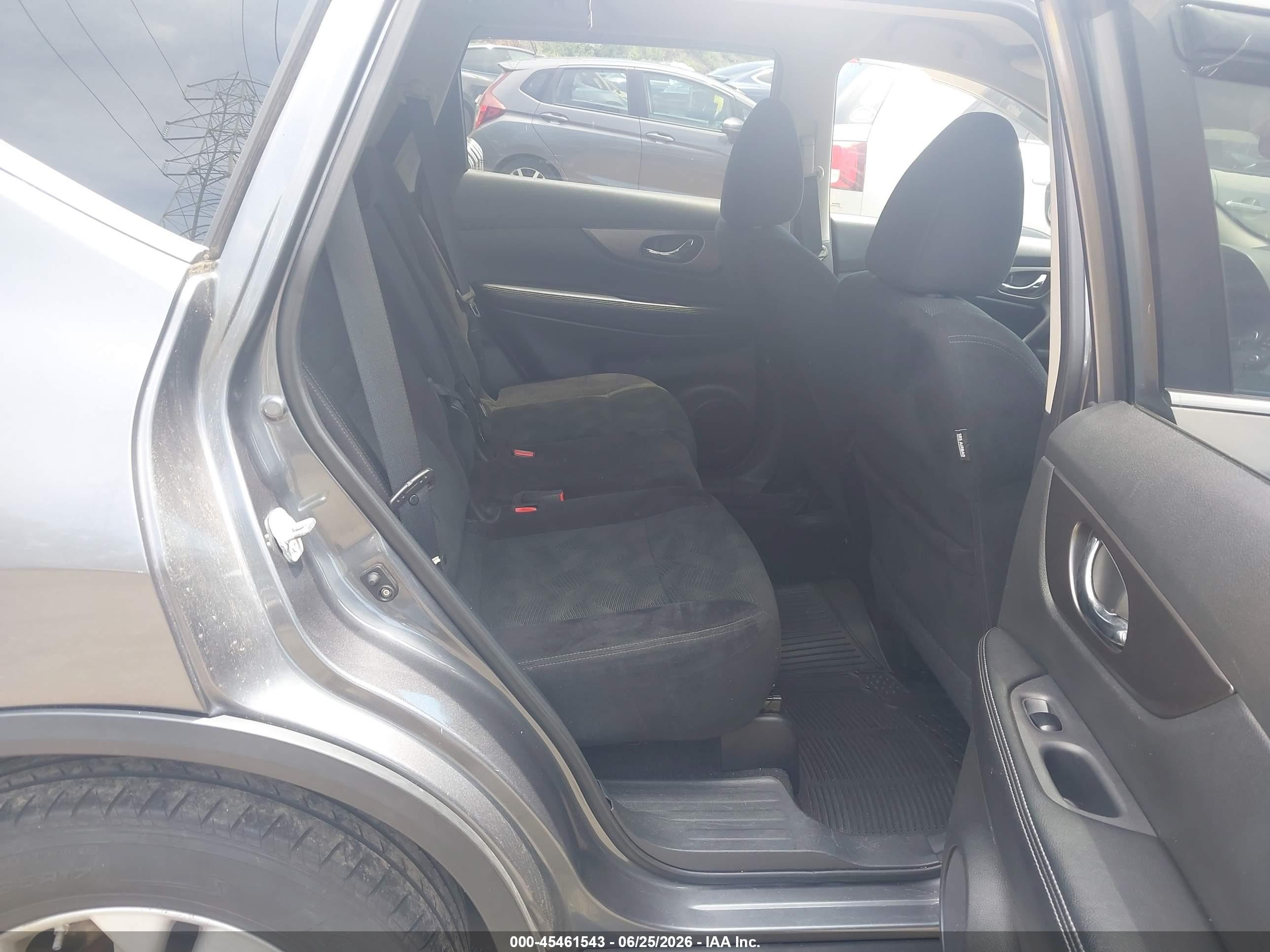 2014 Nissan Rogue Sv Gray vin: 5N1AT2MTXEC810345