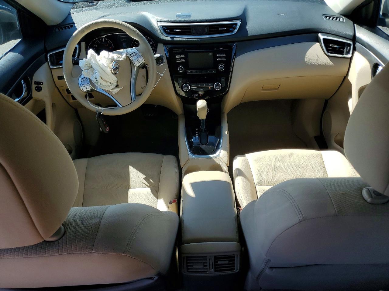 2014 Nissan Rogue Sv Blue vin: 5N1AT2MTXEC839862