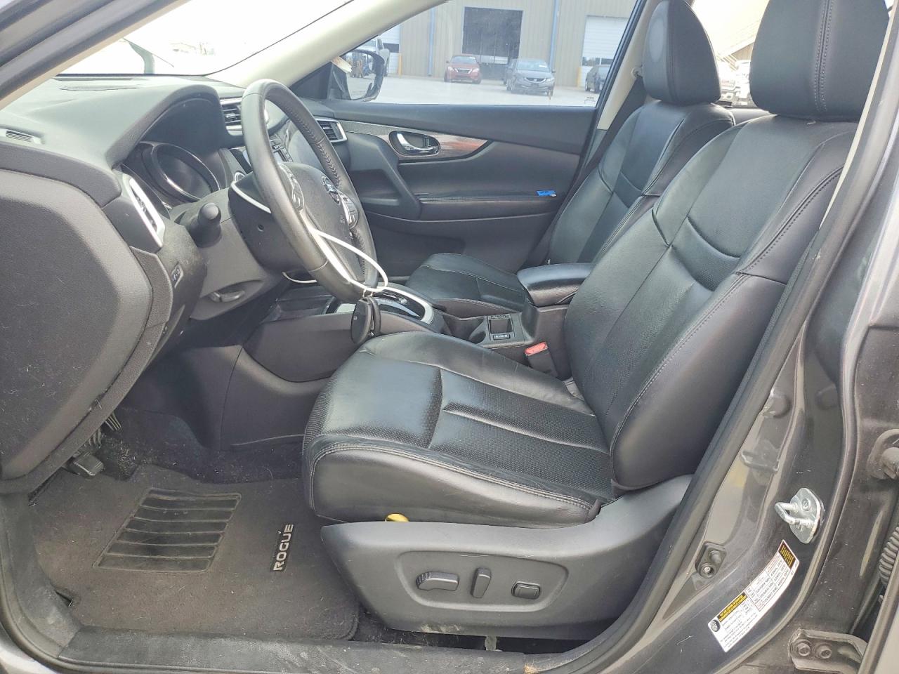 2014 Nissan Rogue Sl Gray vin: 5N1AT2MTXEC842714