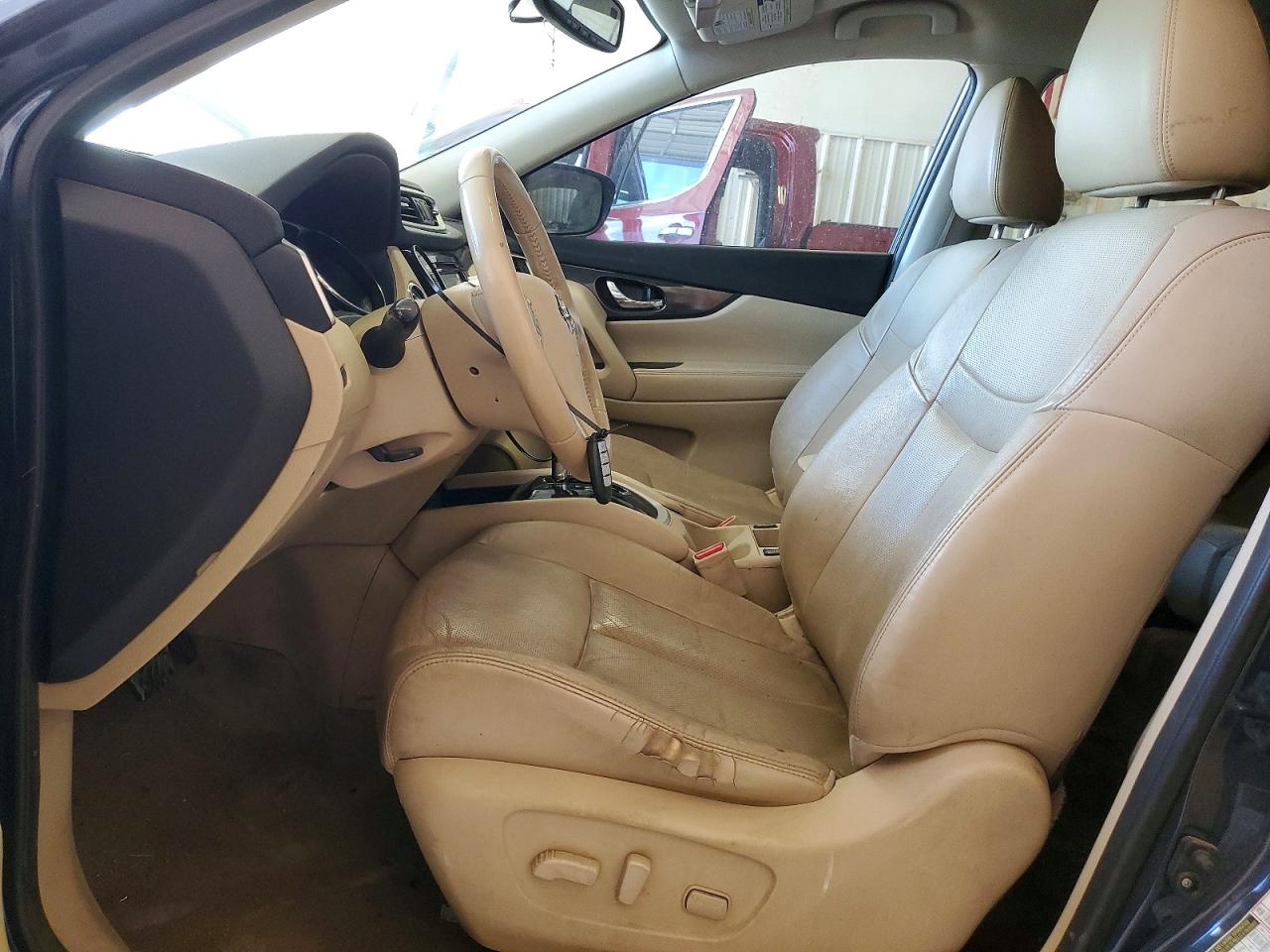 2014 Nissan Rogue Sl Gray vin: 5N1AT2MTXEC858847
