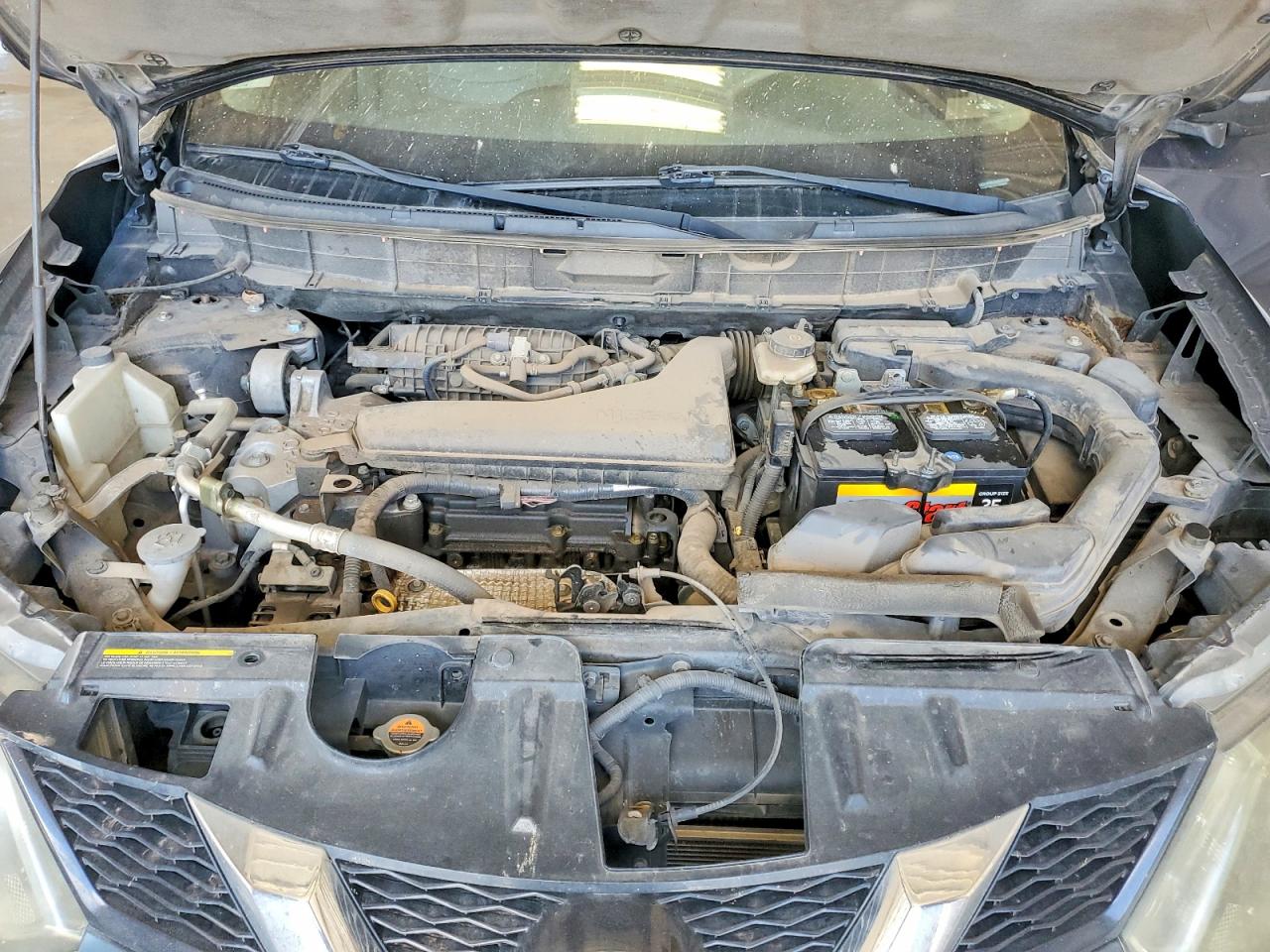 2014 Nissan Rogue Sl Gray vin: 5N1AT2MTXEC858847