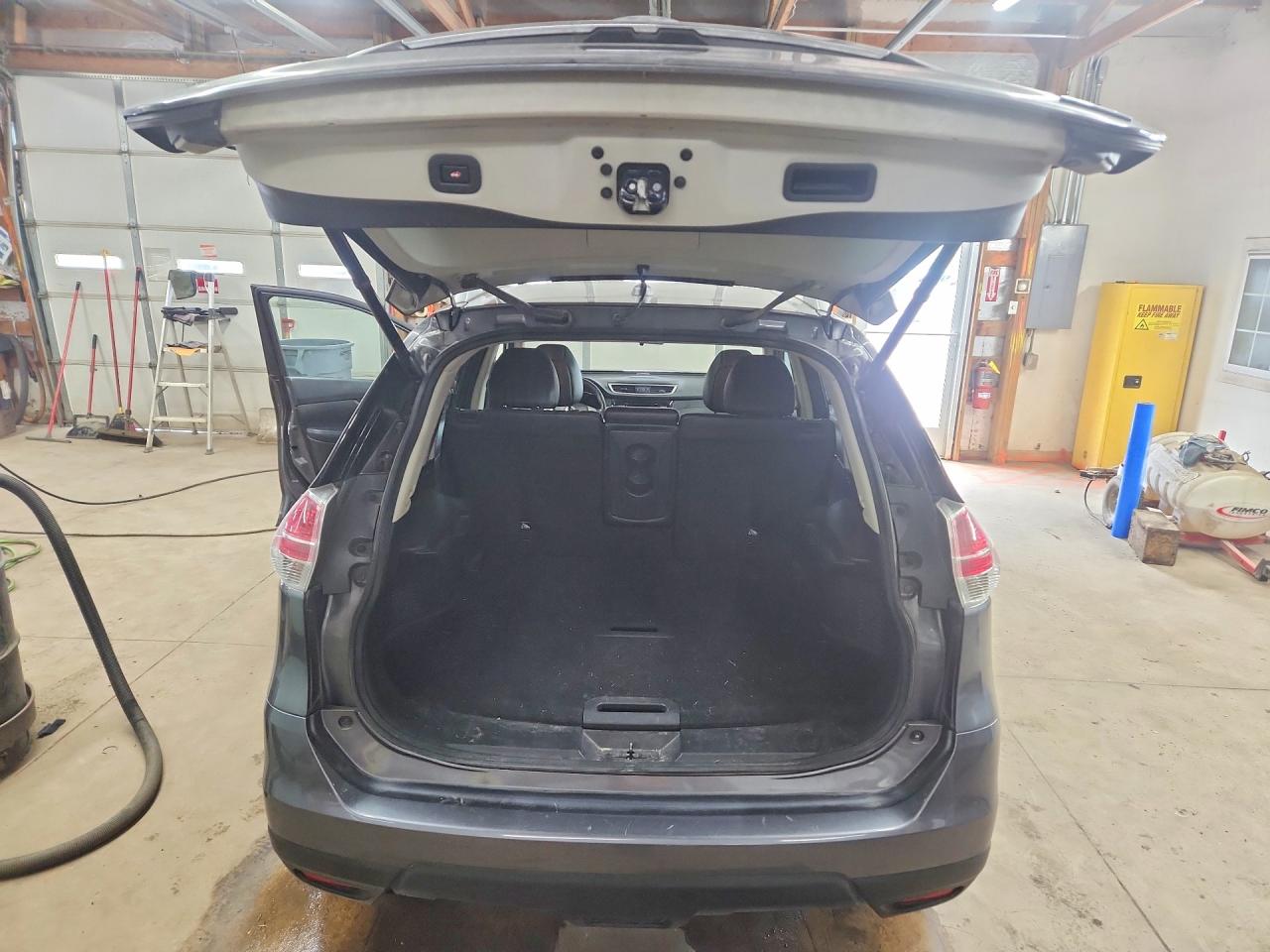 2014 Nissan Rogue Sl Серый vin: 5N1AT2MTXEC867449
