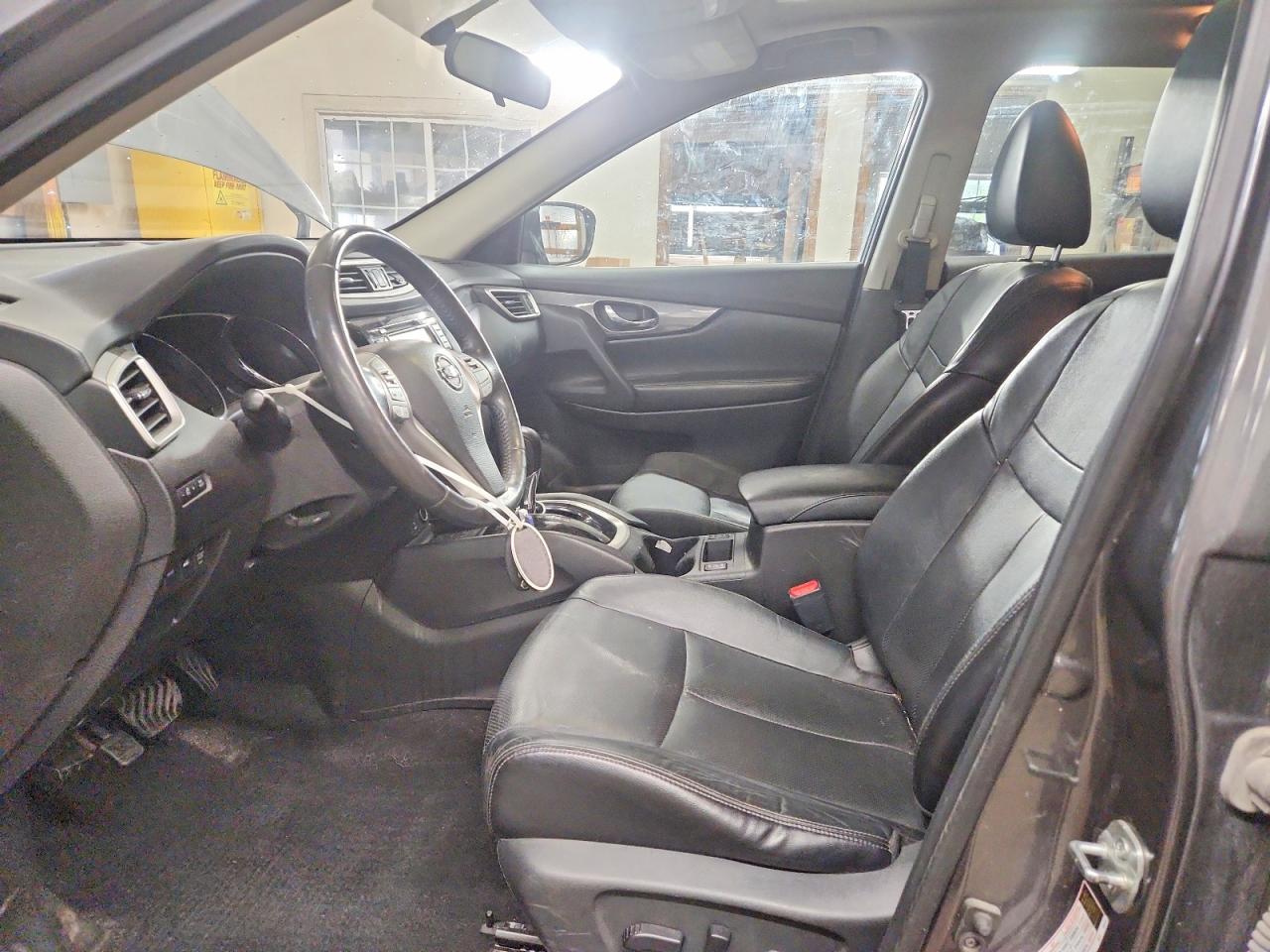 2014 Nissan Rogue Sl Серый vin: 5N1AT2MTXEC867449