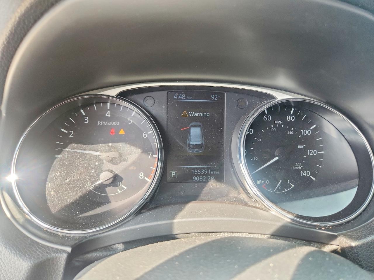 2015 Nissan Rogue Sl Blue vin: 5N1AT2MTXFC804787