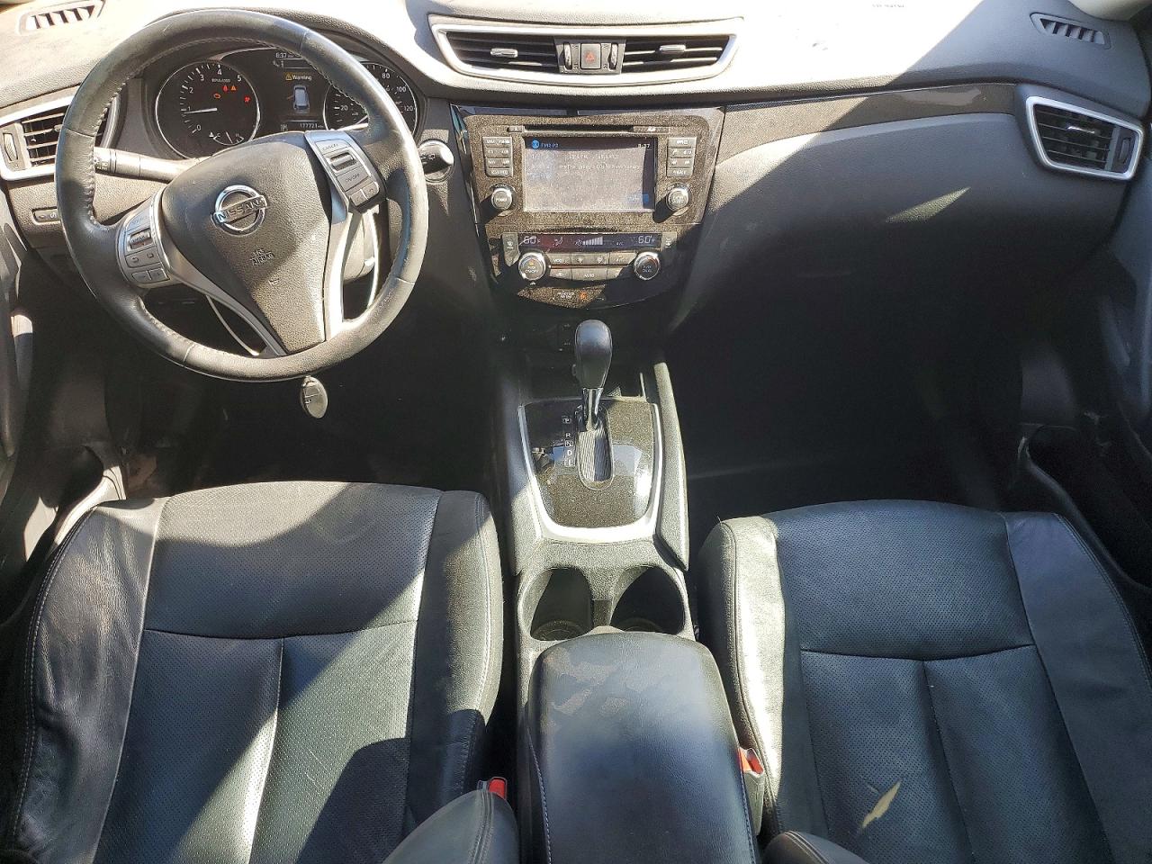 2015 Nissan Rogue Sl Charcoal vin: 5N1AT2MTXFC862897