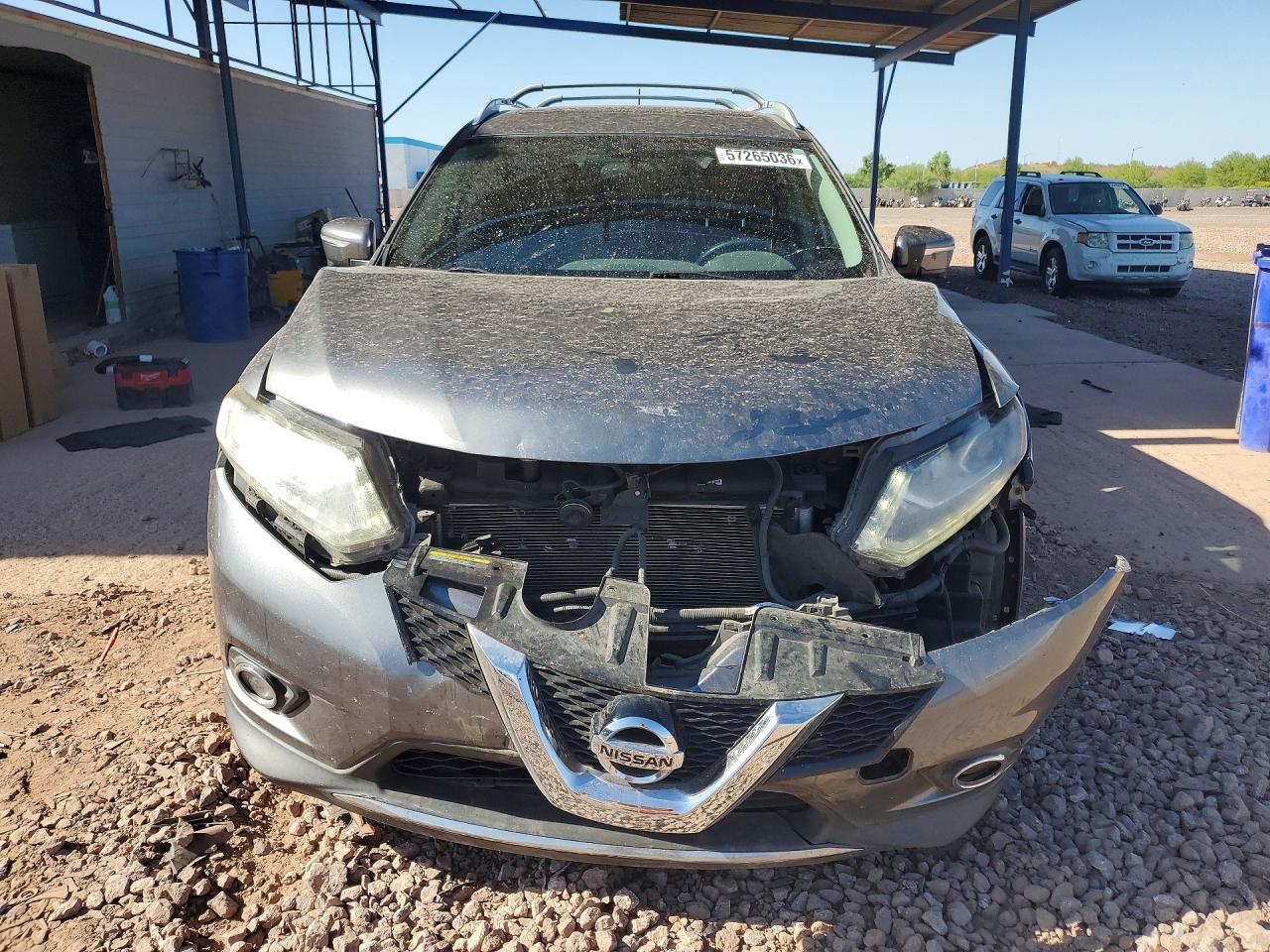 2015 Nissan Rogue Sl Charcoal vin: 5N1AT2MTXFC862897
