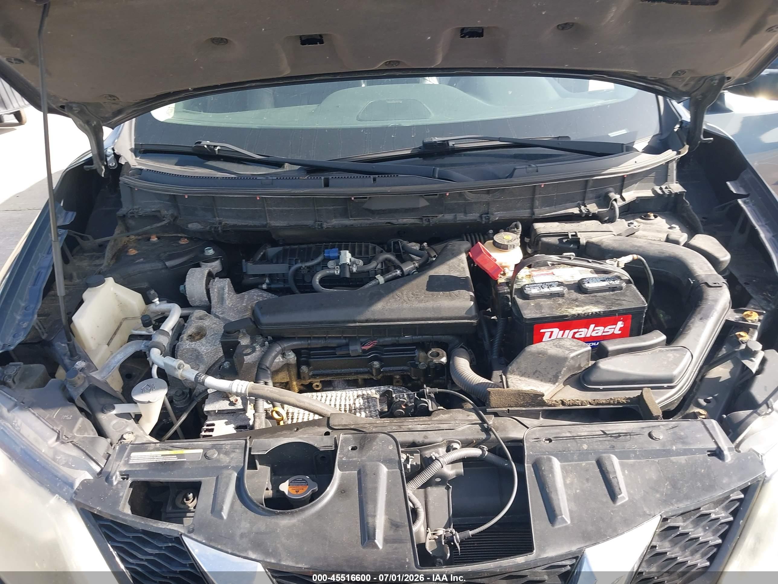 2015 Nissan Rogue Sl Синий vin: 5N1AT2MTXFC865492