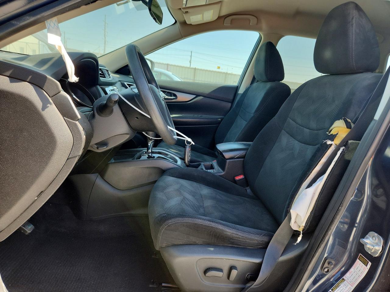 2015 Nissan Rogue Sv Blue vin: 5N1AT2MTXFC903111