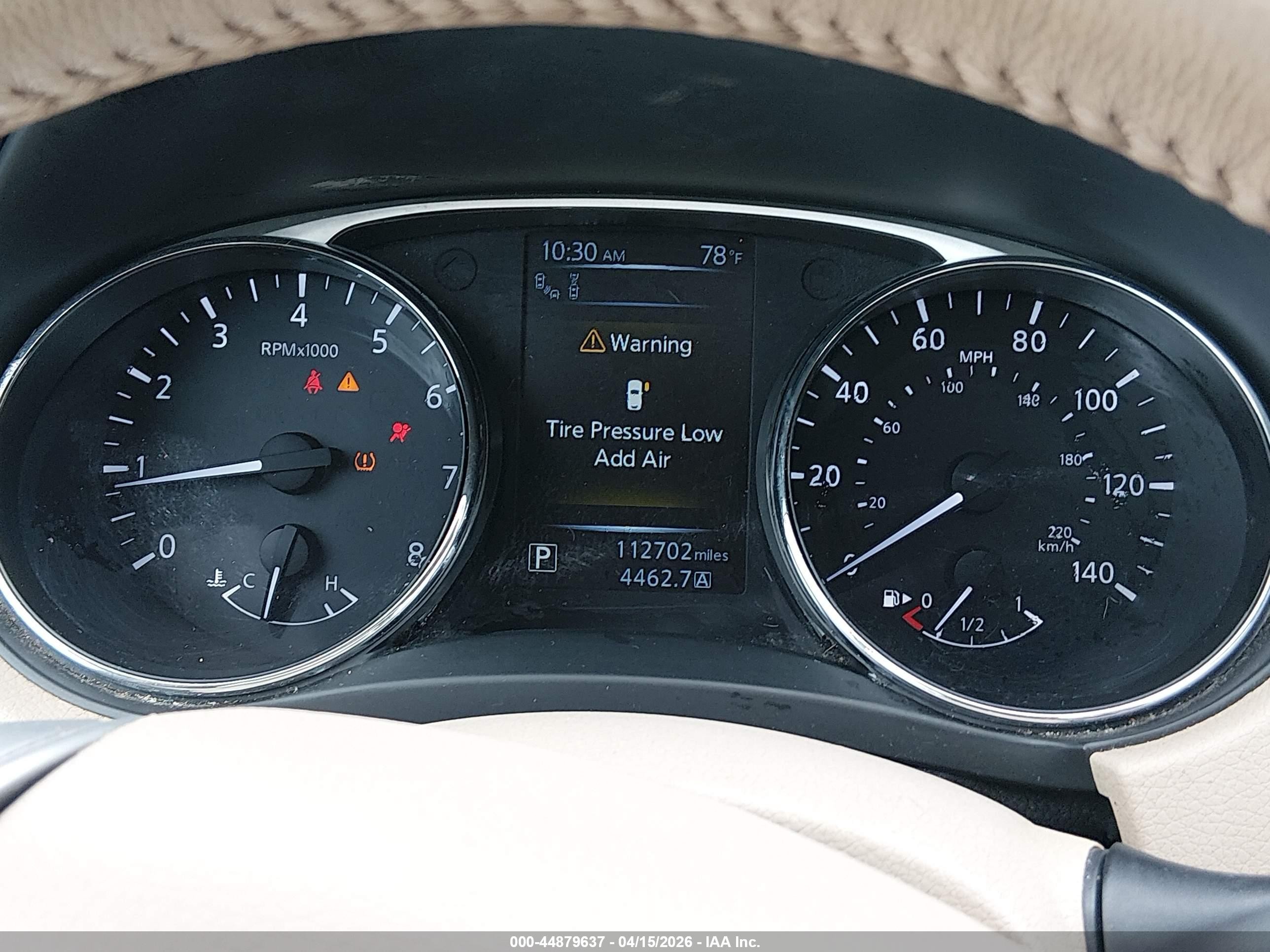 2015 Nissan Rogue Sl Blue vin: 5N1AT2MTXFC911760