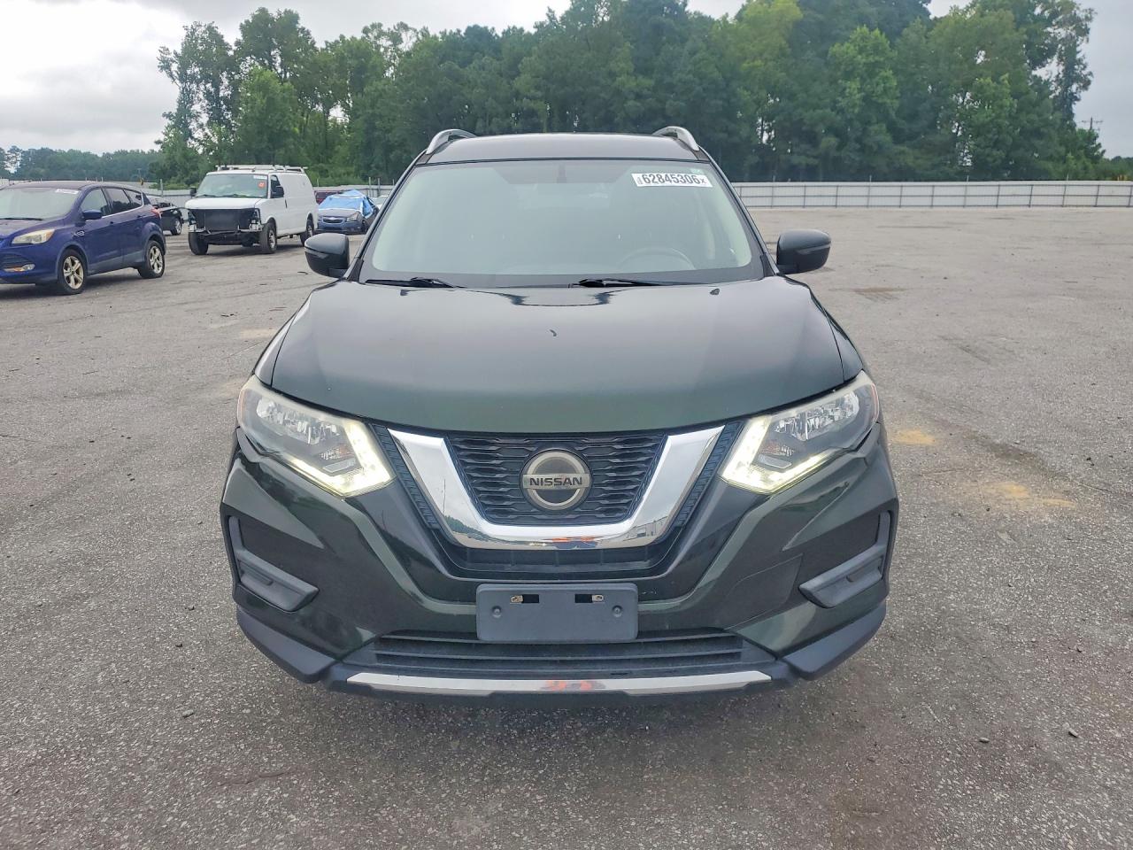2018 Nissan Rogue Sv Зеленый vin: 5N1AT2MTXJC702298