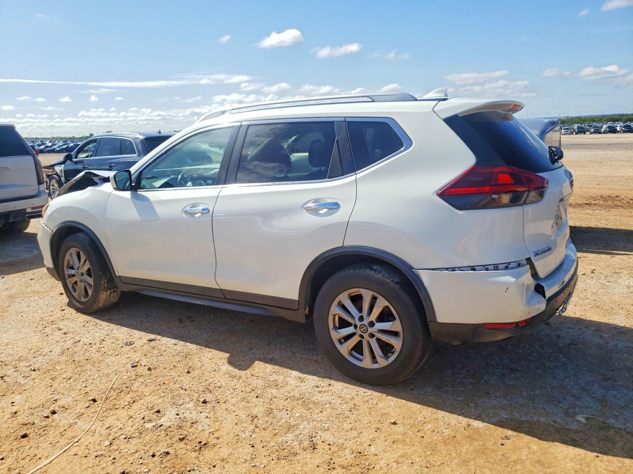 2018 Nissan Rogue S White vin: 5N1AT2MTXJC839760