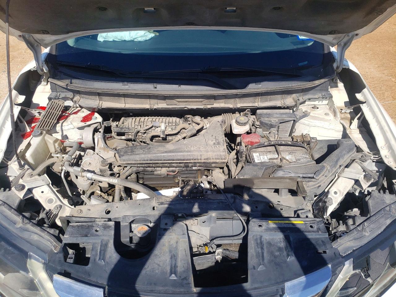 2018 Nissan Rogue S White vin: 5N1AT2MTXJC839760