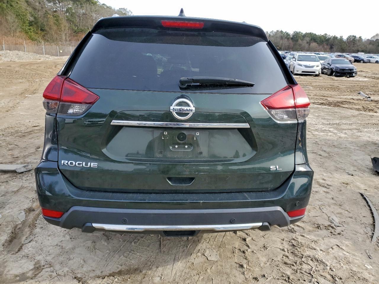 2020 Nissan Rogue S Green vin: 5N1AT2MTXLC727379