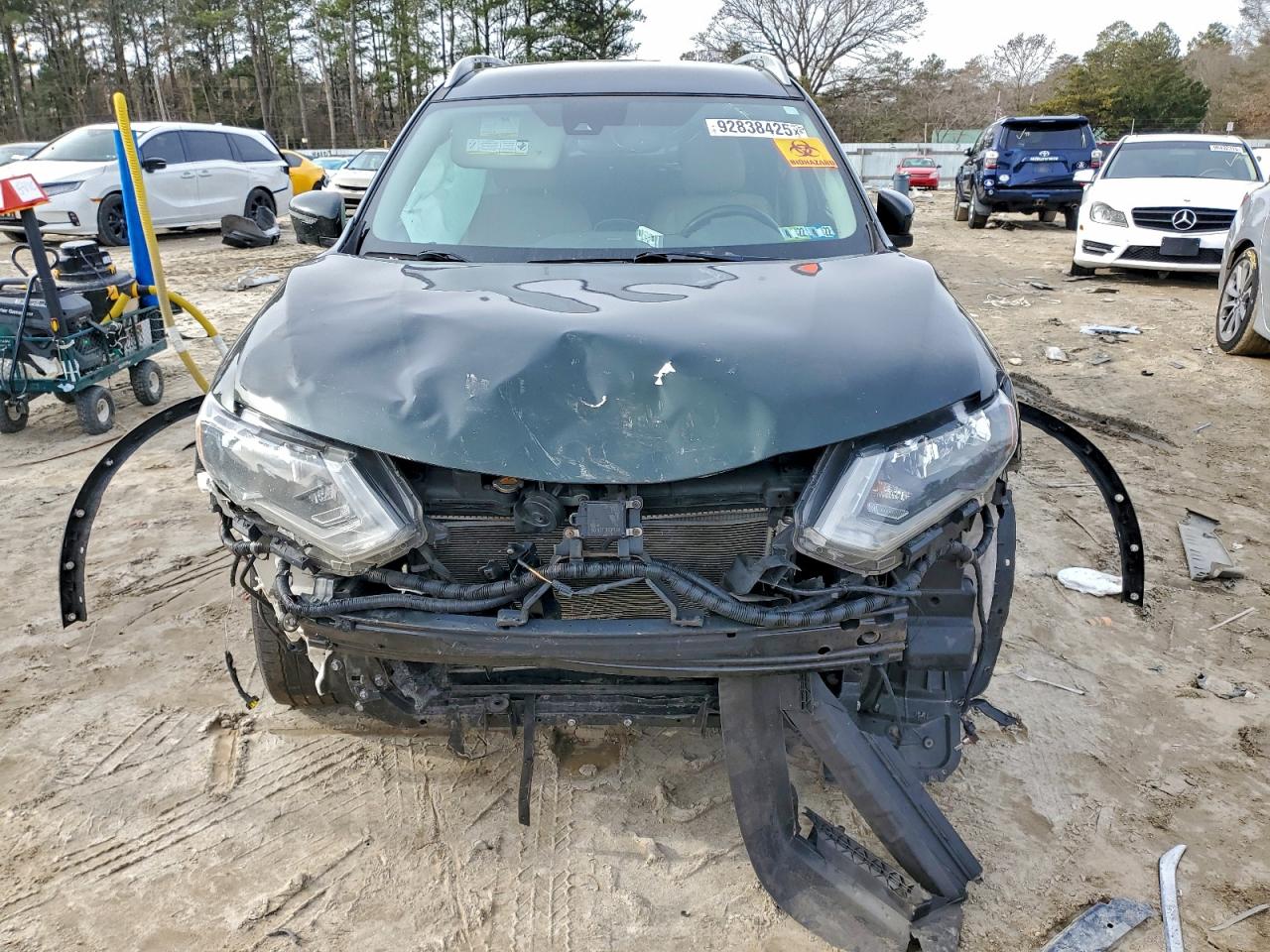 2020 Nissan Rogue S Green vin: 5N1AT2MTXLC727379