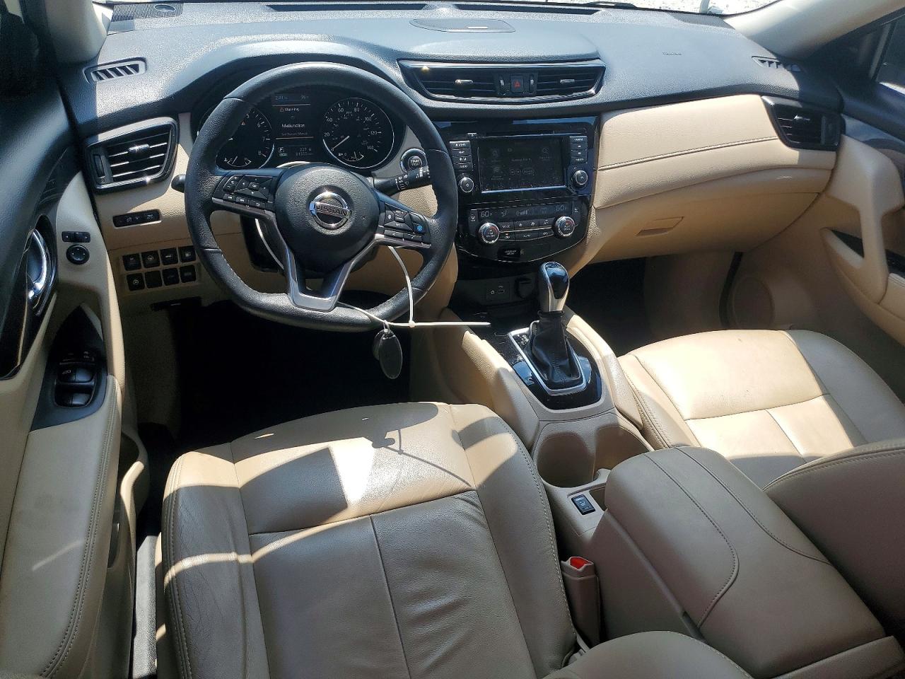 2020 Nissan Rogue Sv White vin: 5N1AT2MTXLC744022