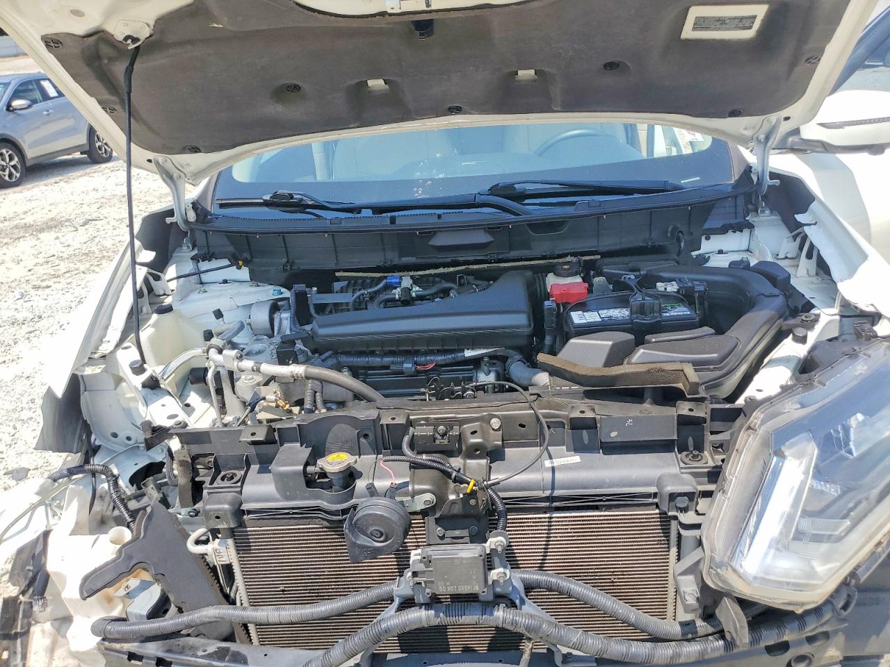 2020 Nissan Rogue Sv White vin: 5N1AT2MTXLC744022