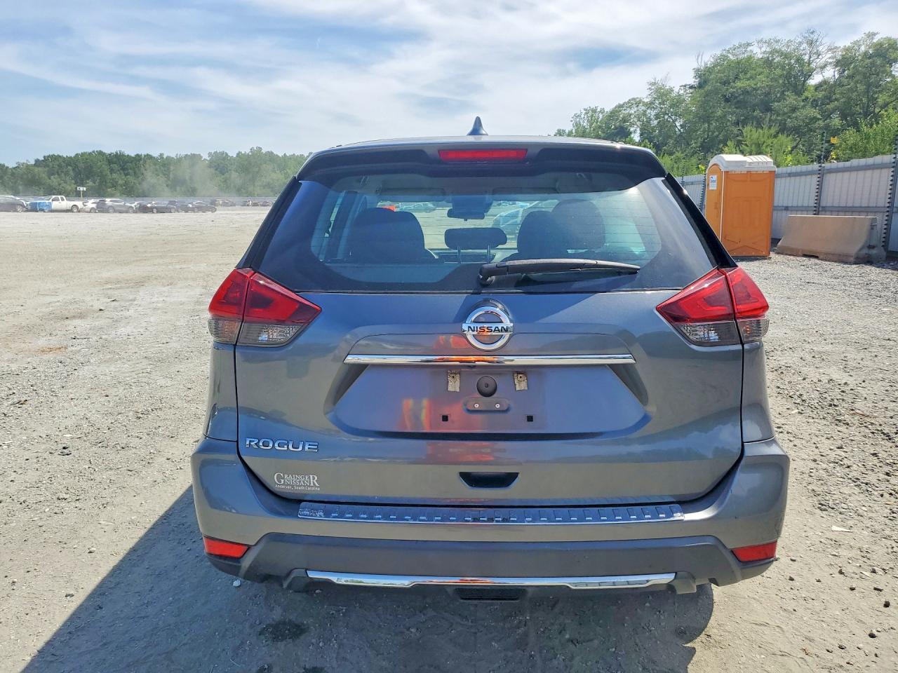 2020 Nissan Rogue S Gray vin: 5N1AT2MTXLC752444