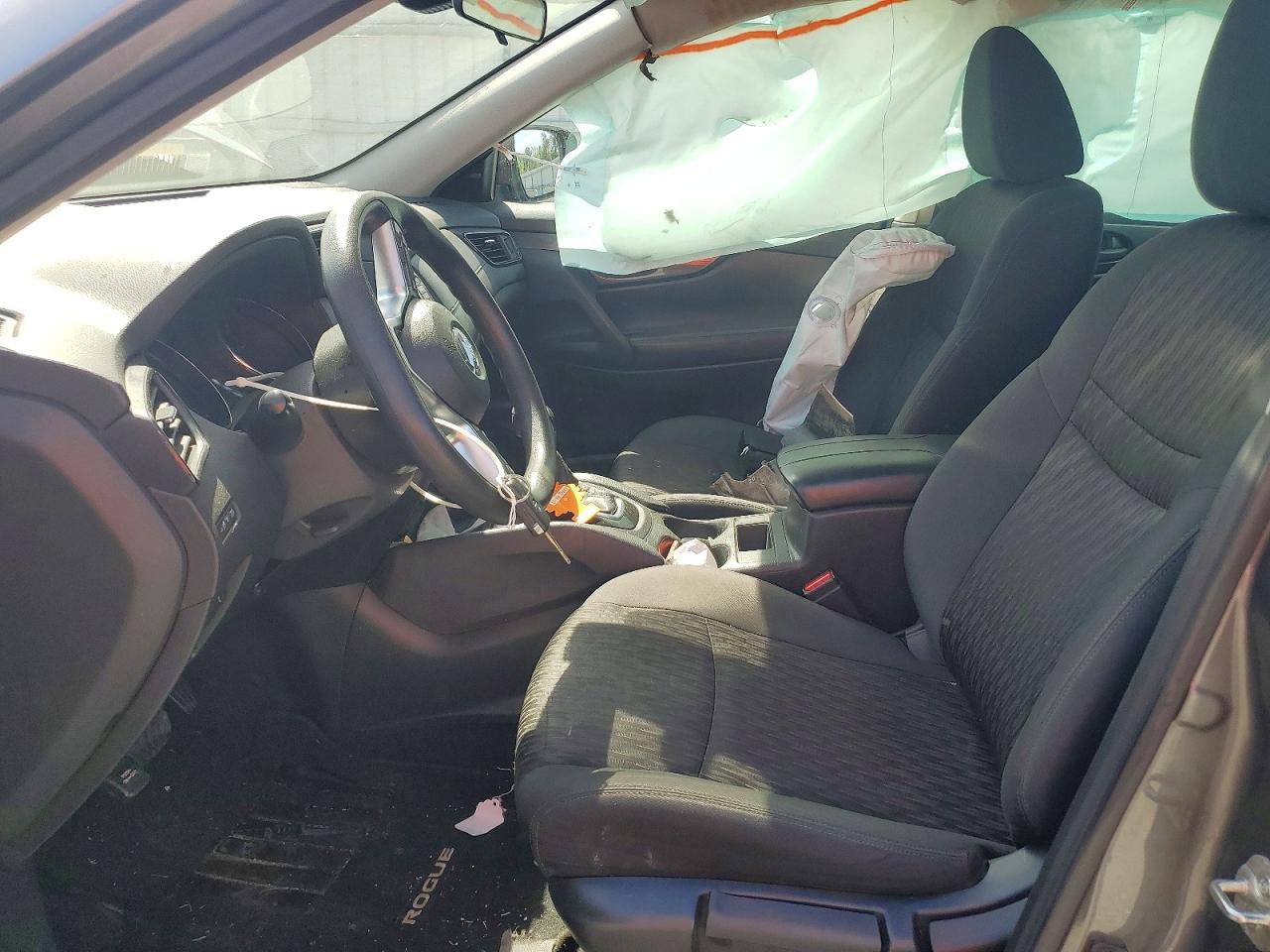 2020 Nissan Rogue S Gray vin: 5N1AT2MTXLC752444