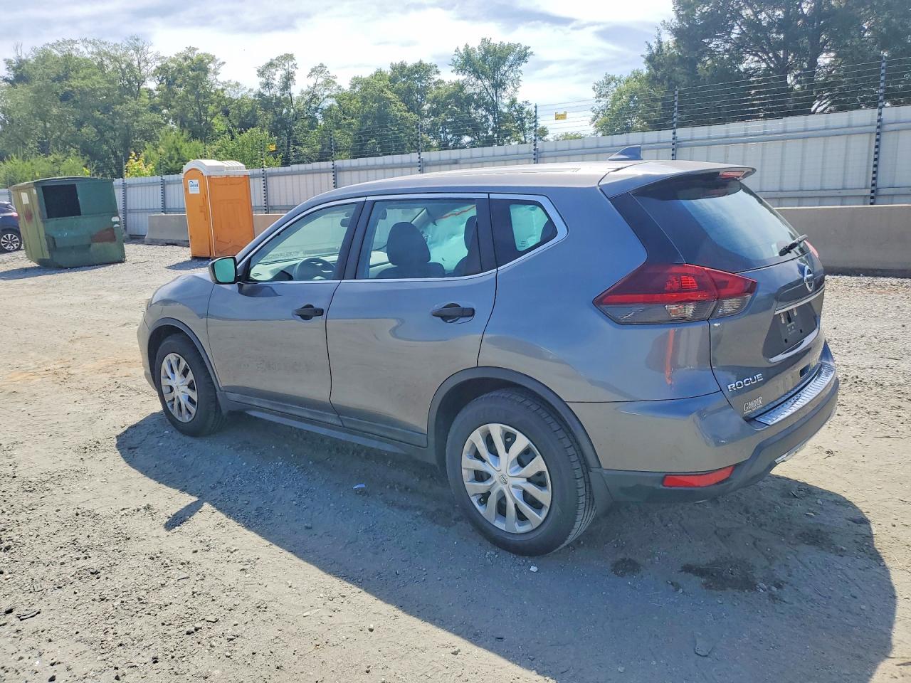 2020 Nissan Rogue S Gray vin: 5N1AT2MTXLC752444