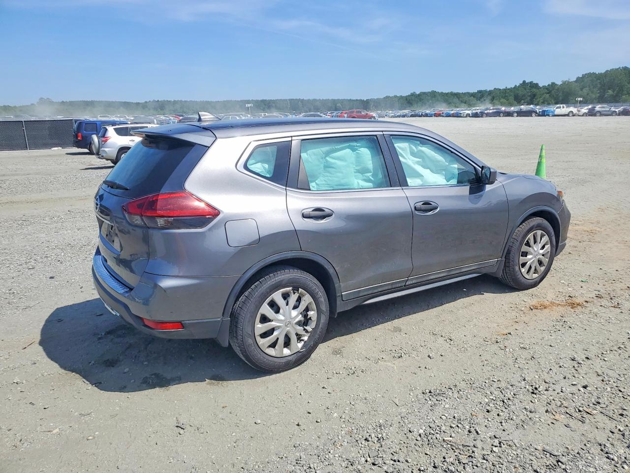 2020 Nissan Rogue S Gray vin: 5N1AT2MTXLC752444