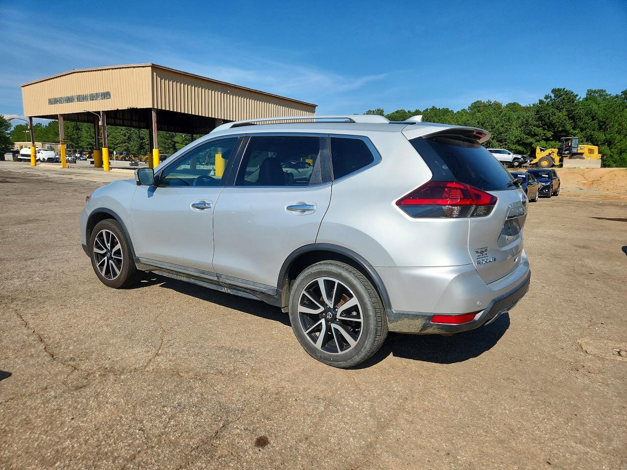 2020 Nissan Rogue Sl Silver vin: 5N1AT2MTXLC756431