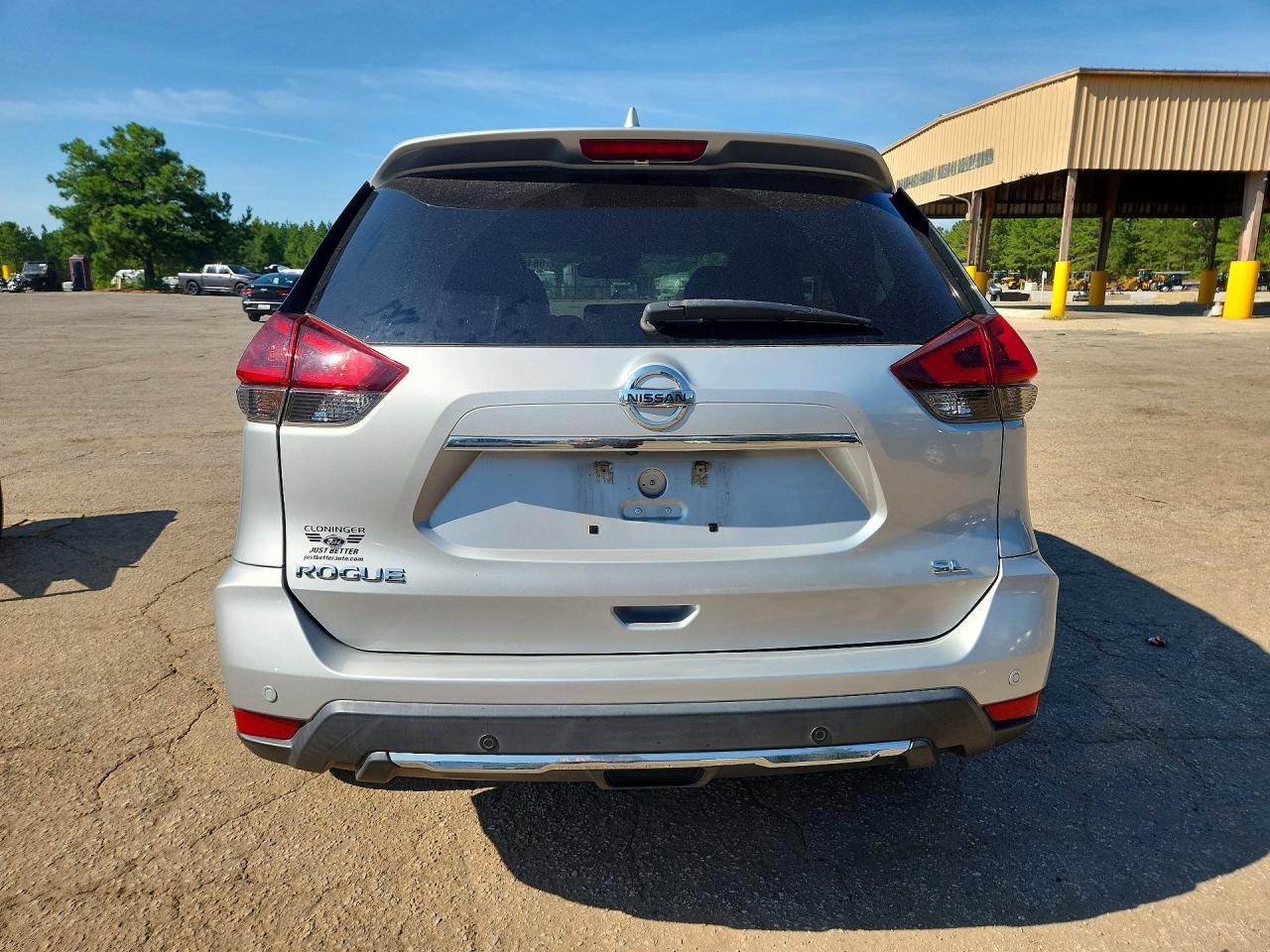 2020 Nissan Rogue Sl Silver vin: 5N1AT2MTXLC756431