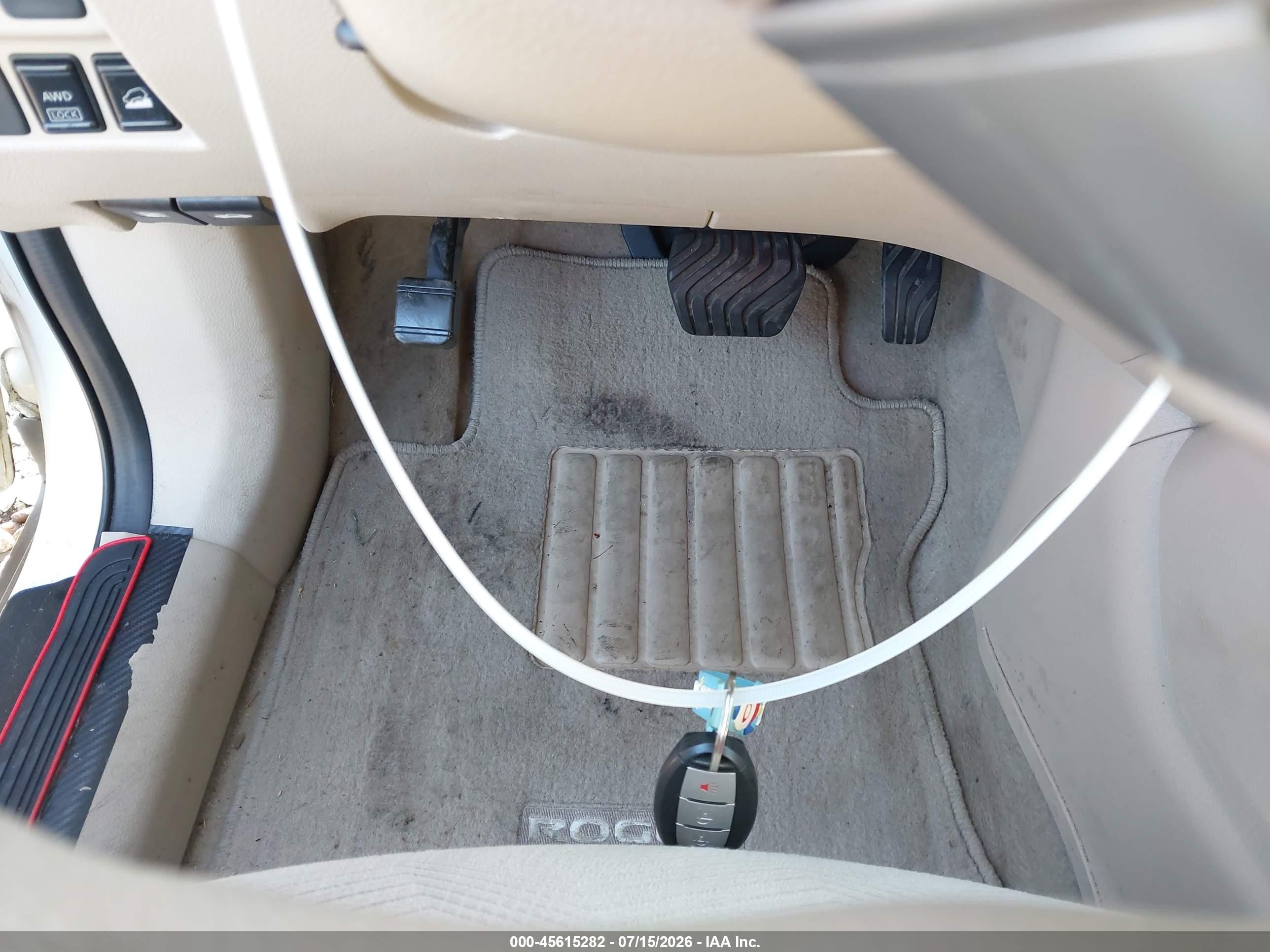 2014 Nissan Rogue Sv White vin: 5N1AT2MV0EC750979