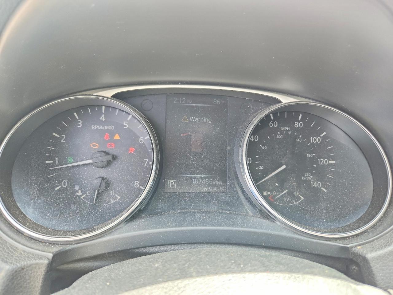 2014 Nissan Rogue Sl Red vin: 5N1AT2MV0EC753767