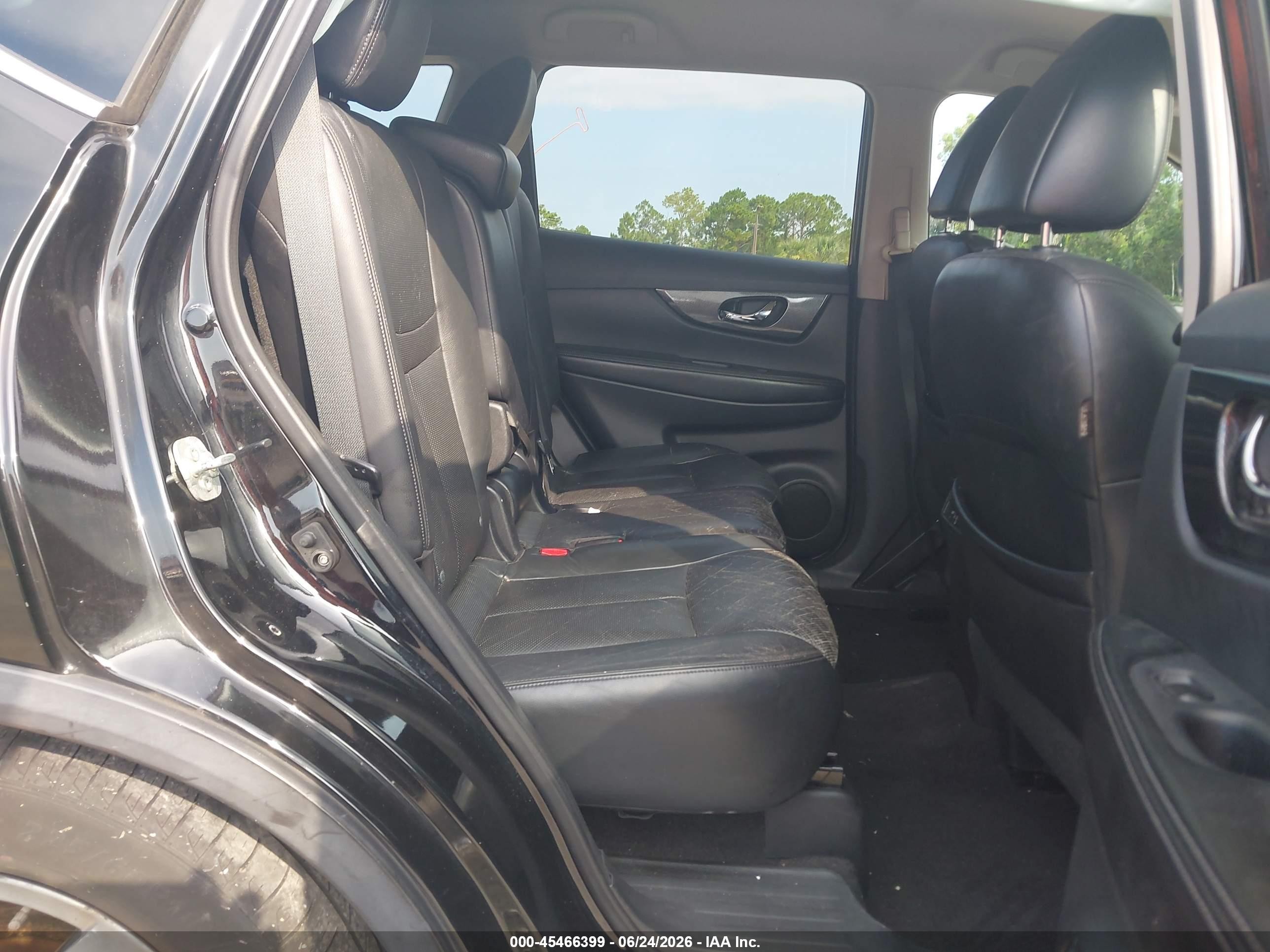 2014 Nissan Rogue Sl Черный vin: 5N1AT2MV0EC764235