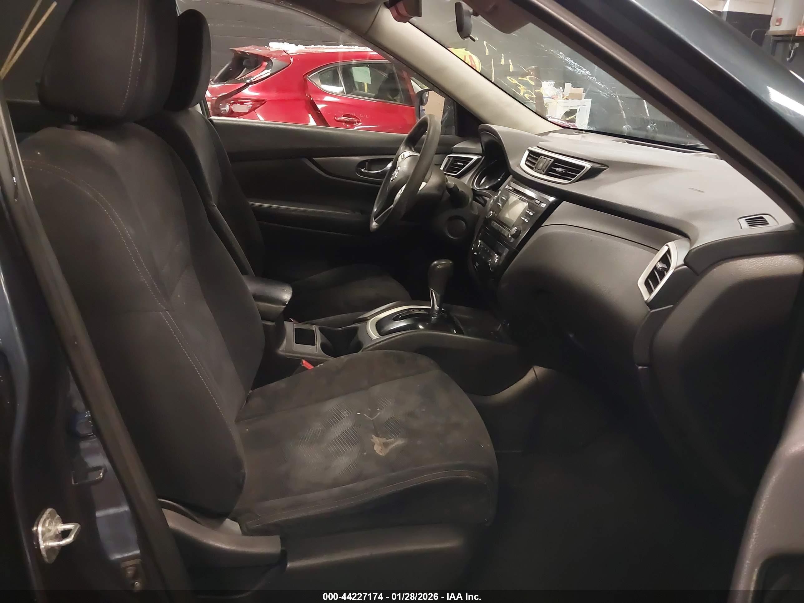 2014 Nissan Rogue Sv Gray vin: 5N1AT2MV0EC766941