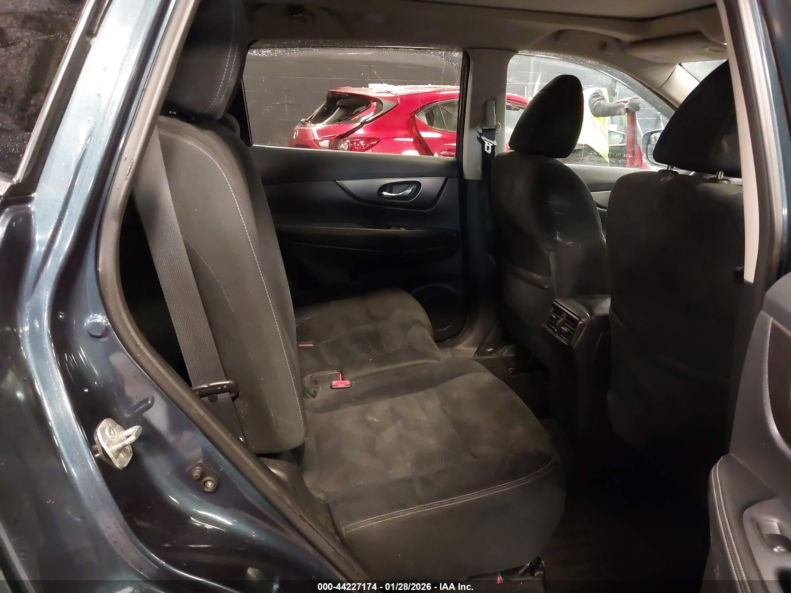 2014 Nissan Rogue Sv Gray vin: 5N1AT2MV0EC766941