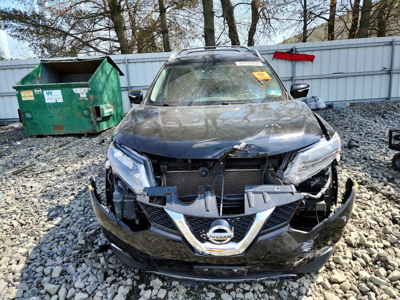 2014 Nissan Rogue Sl Black vin: 5N1AT2MV0EC781312
