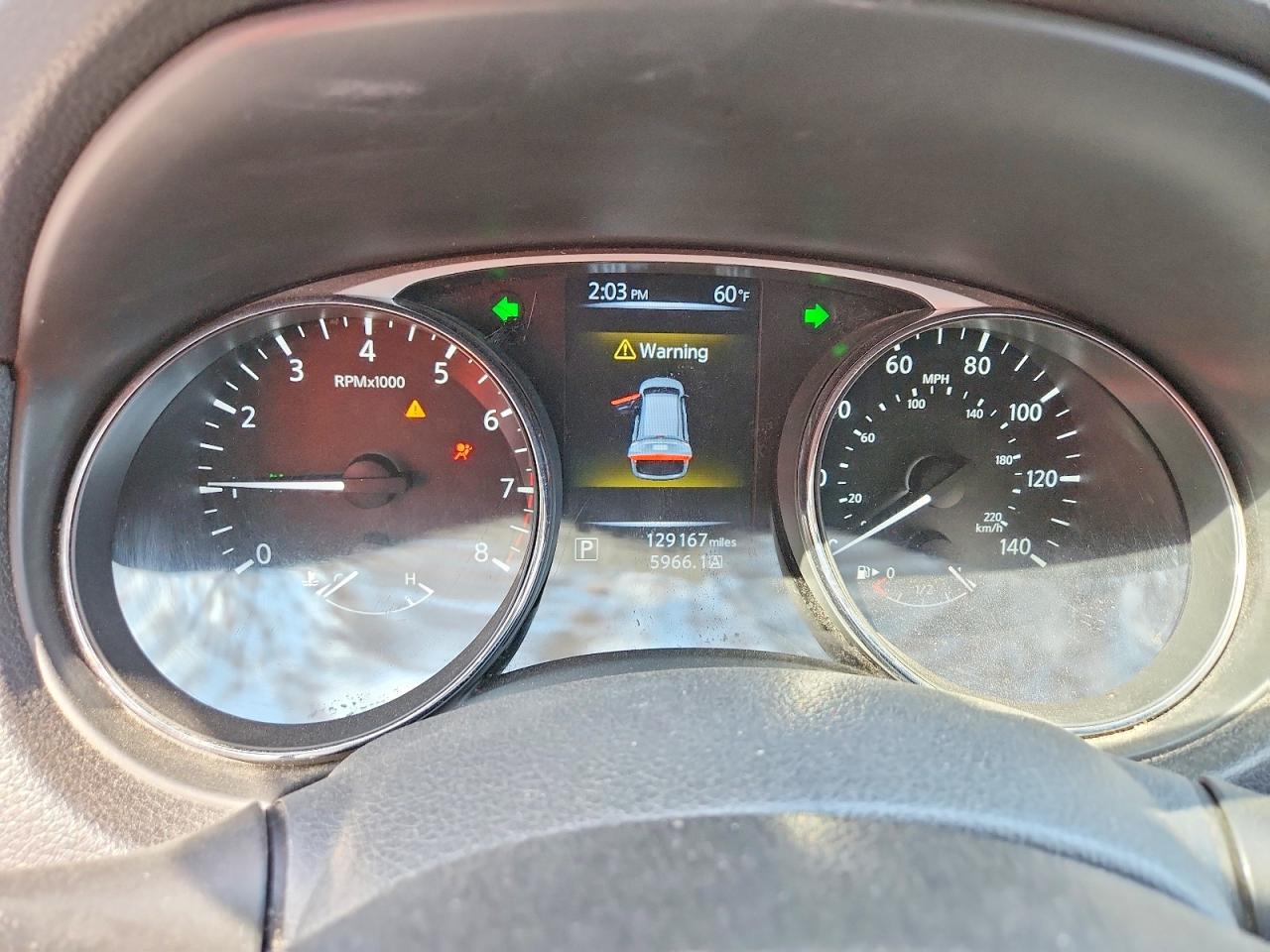2014 Nissan Rogue Sl Black vin: 5N1AT2MV0EC781312