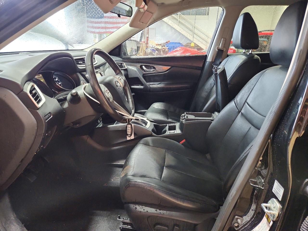 2014 Nissan Rogue Sl Черный vin: 5N1AT2MV0EC785764