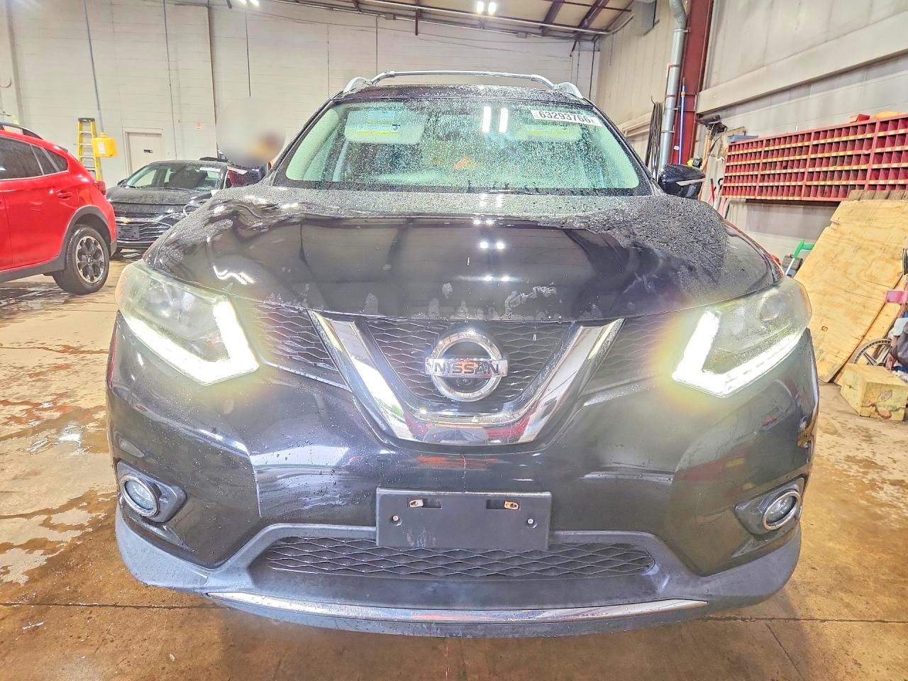 2014 Nissan Rogue Sl Черный vin: 5N1AT2MV0EC785764