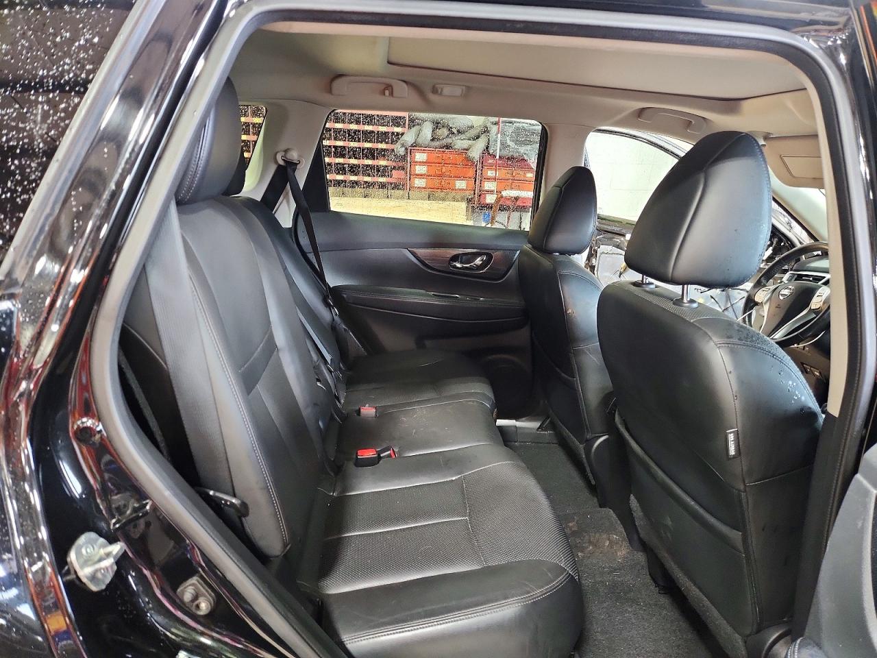 2014 Nissan Rogue Sl Черный vin: 5N1AT2MV0EC785764