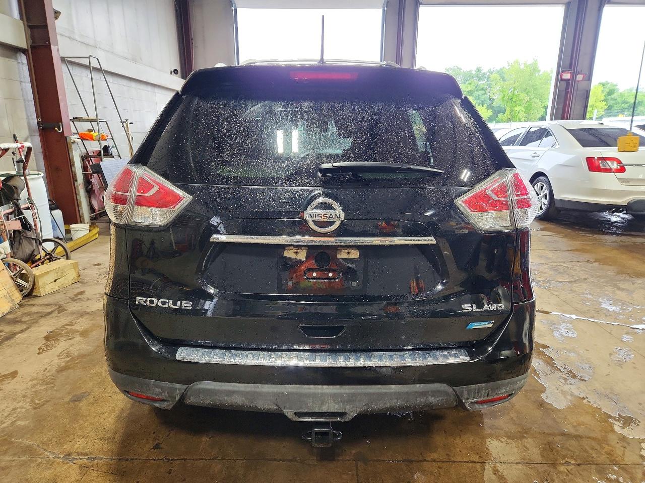 2014 Nissan Rogue Sl Черный vin: 5N1AT2MV0EC785764