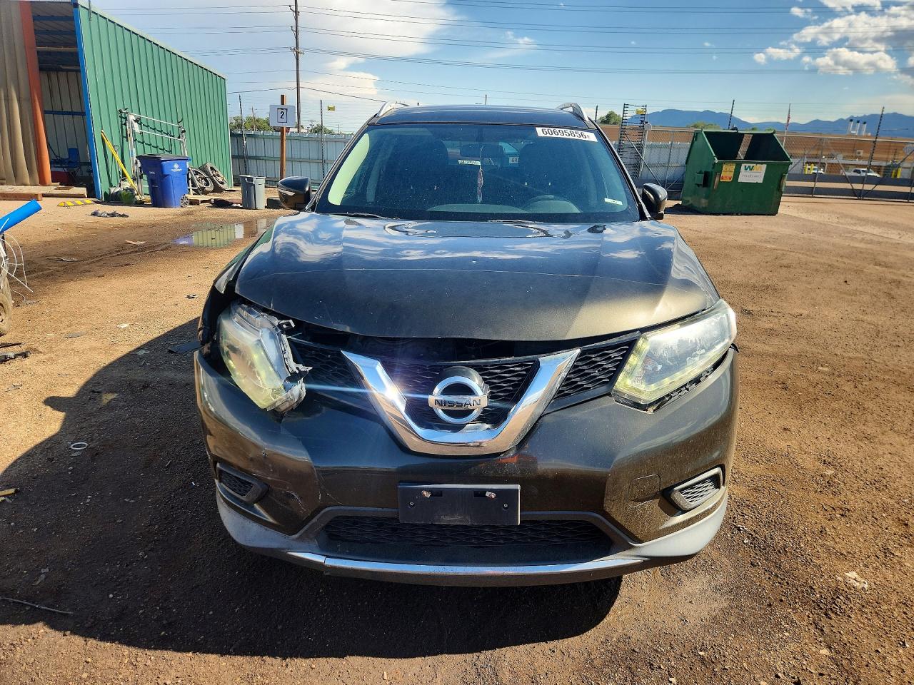 2014 Nissan Rogue Sv Black vin: 5N1AT2MV0EC786381