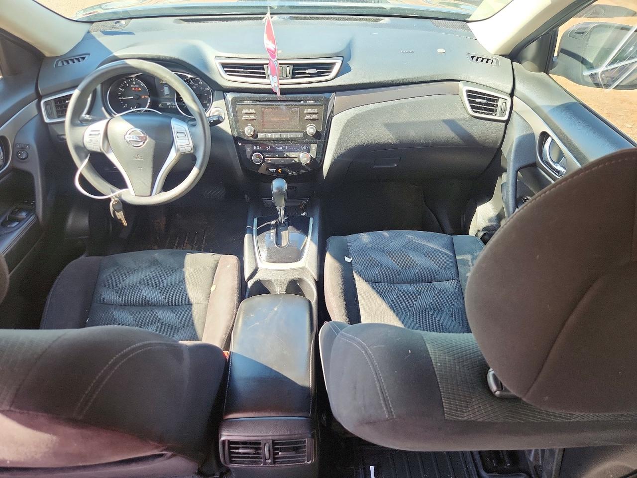 2014 Nissan Rogue Sv Black vin: 5N1AT2MV0EC786381