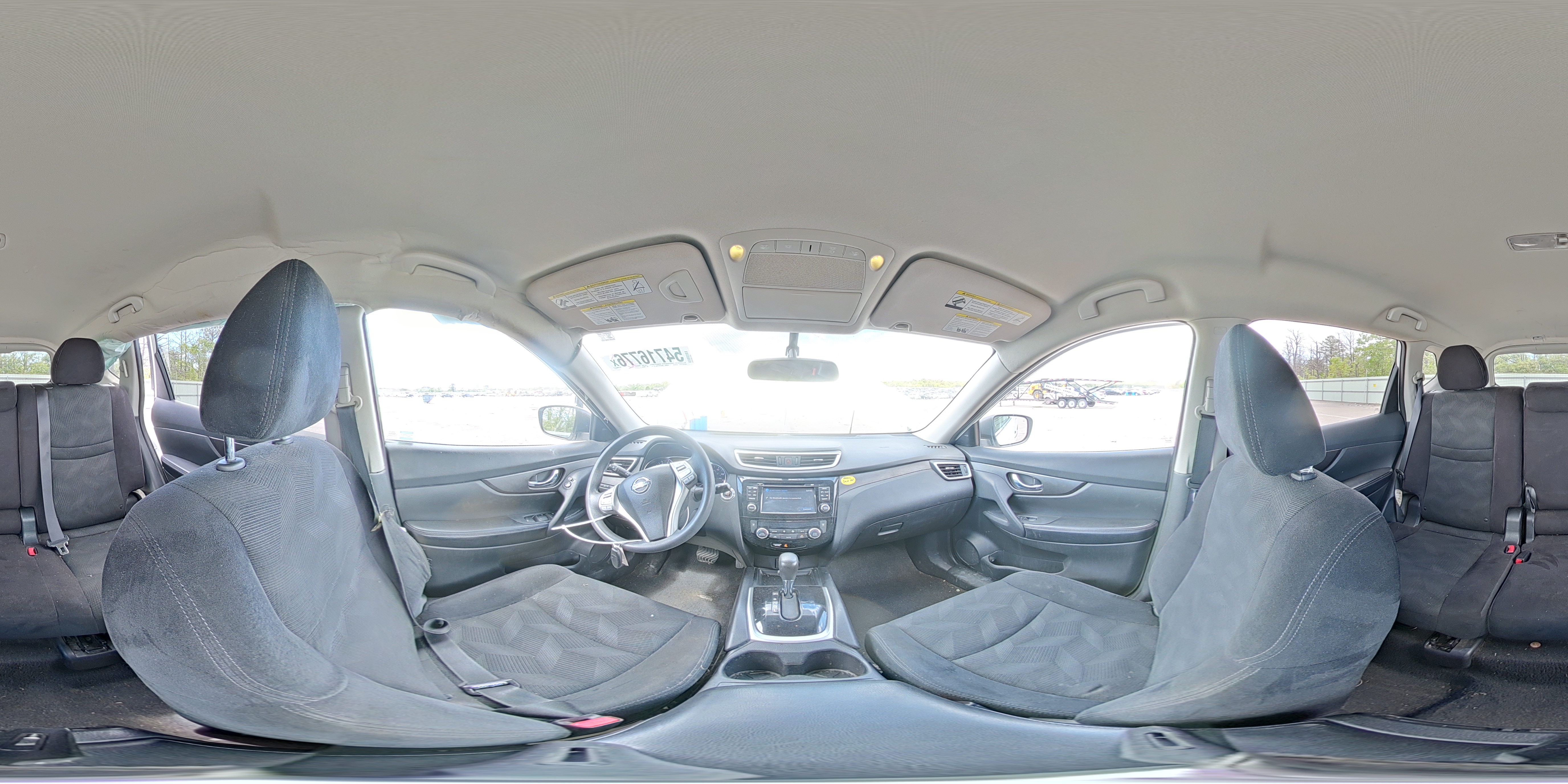 2014 Nissan Rogue Sv White vin: 5N1AT2MV0EC793718