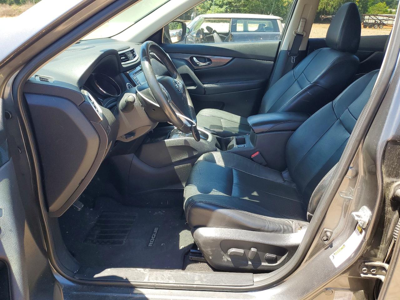 2014 Nissan Rogue Sl Gray vin: 5N1AT2MV0EC795579