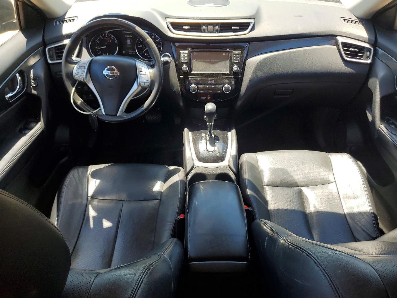 2014 Nissan Rogue Sl Gray vin: 5N1AT2MV0EC795579