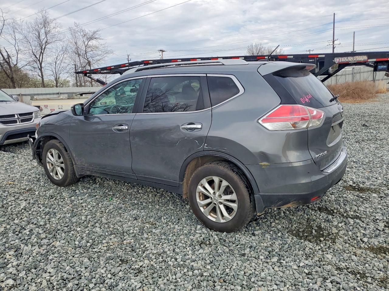 2014 Nissan Rogue Sv Charcoal vin: 5N1AT2MV0EC809769