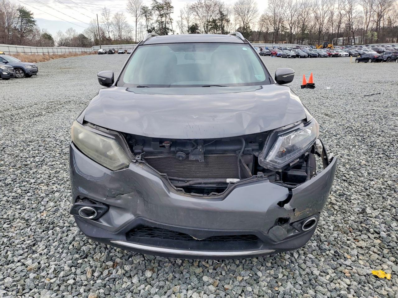 2014 Nissan Rogue Sv Charcoal vin: 5N1AT2MV0EC809769
