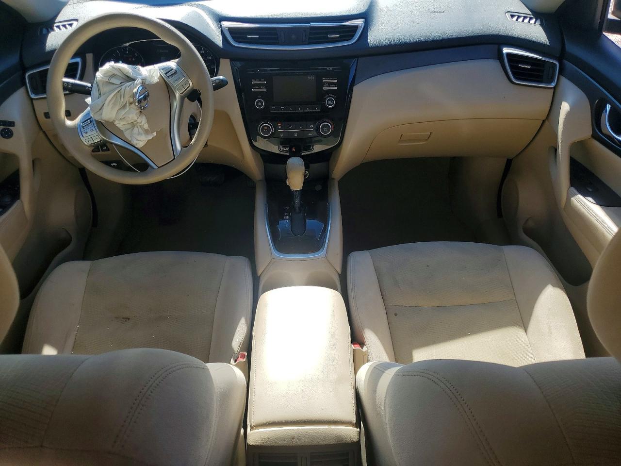 2014 Nissan Rogue S Угольный vin: 5N1AT2MV0EC810453