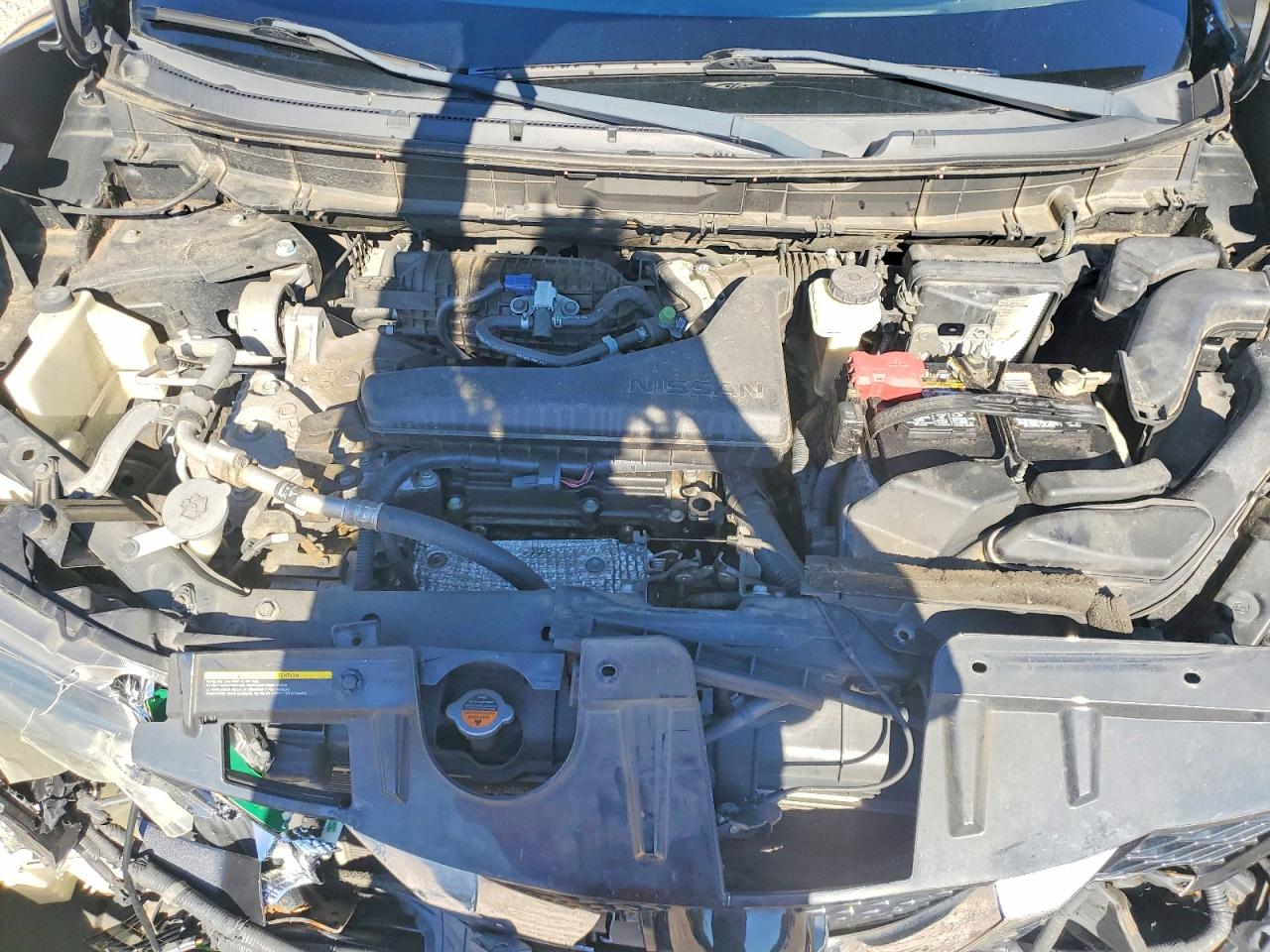 2014 Nissan Rogue S Угольный vin: 5N1AT2MV0EC810453